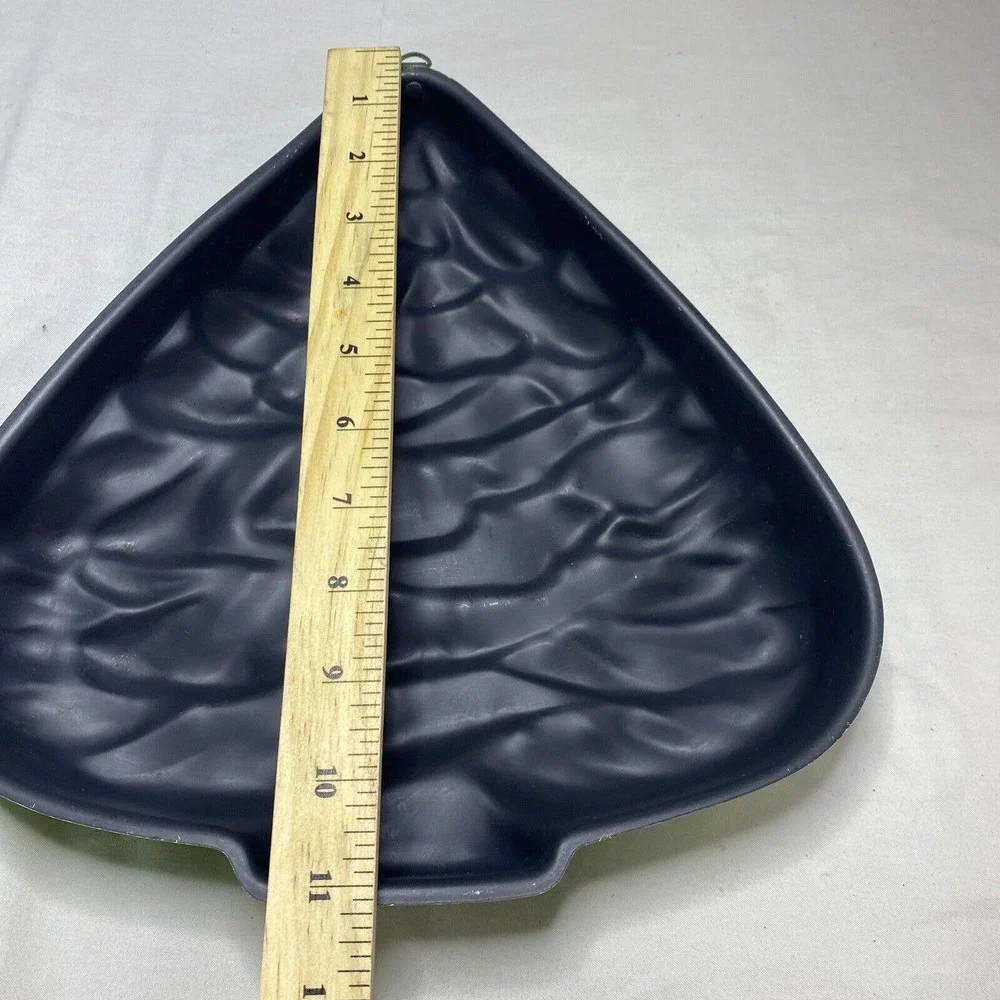 3 Holiday Aluminum Cake Pans Christmas Tree Heart‎ Double Bells Salad Jello Mold